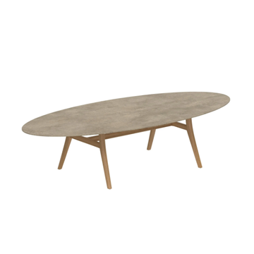 ZIDIZ - Oval ceramic garden table by Royal Botania - view 3